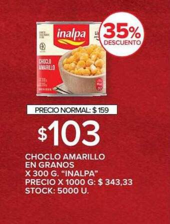 Carrefour Choclo amarillo en granos oferta