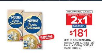 Carrefour Leche condensada oferta