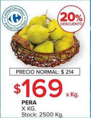 Carrefour Market Pera x kg oferta
