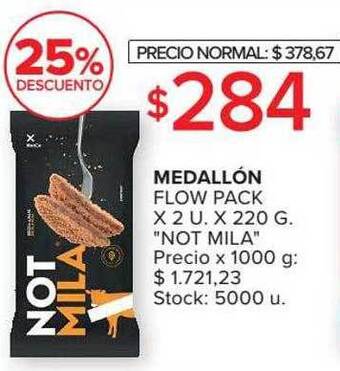 Carrefour Market Medallón flow pack oferta