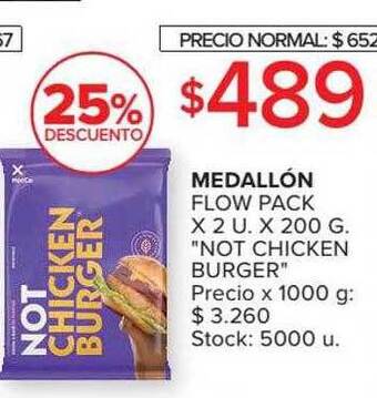 Carrefour Market Medallón flow pack oferta