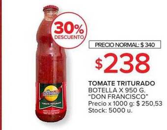 Carrefour Market Tomate triturado botella oferta