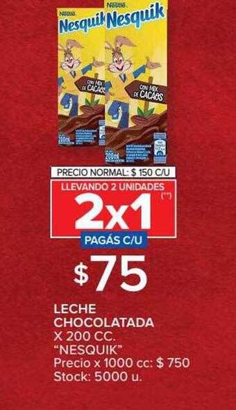 Carrefour Market Leche chocolatada oferta
