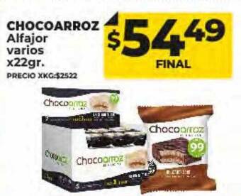Supermayorista Vital Chocoarroz alfajor varios oferta