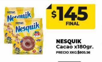 Supermayorista Vital Nesquik cacao oferta
