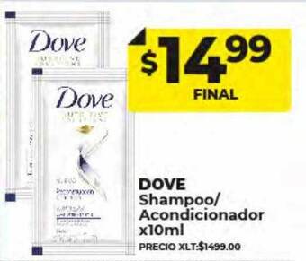Supermayorista Vital Dove shampoo acondicionador oferta