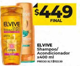 Supermayorista Vital Elvive shampoo acondicionador oferta