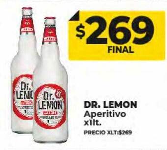 Supermayorista Vital Dr lemon aperitivo oferta