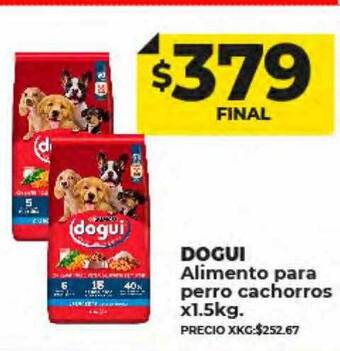 Supermayorista Vital Dogui alimento para perro cachorros oferta