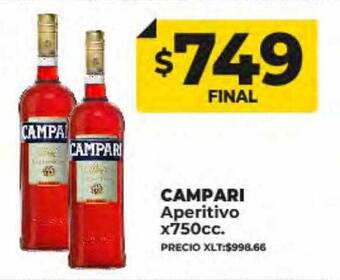 Supermayorista Vital Campari aperitivo oferta