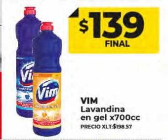 Supermayorista Vital Vim lavandina en gel oferta
