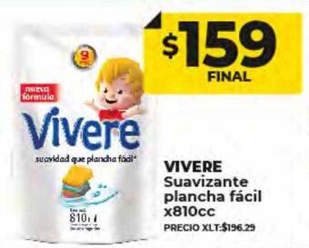 Supermayorista Vital Vivere suavizante plancha fácil oferta