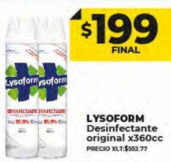 Supermayorista Vital Lysoform desinfectante original oferta