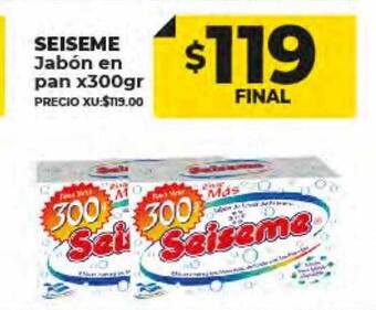 Supermayorista Vital Seiseme jabón en pan oferta