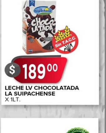 Supermercados Mayor Leche Lv Chocolatada La Suipachense oferta