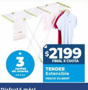 Supermayorista Vital Tender Extensible oferta