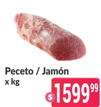 Autoservicio Capo Peceto/Jamón oferta