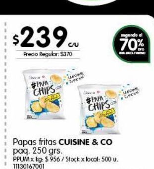 Jumbo Papas fritas cuisine & co oferta