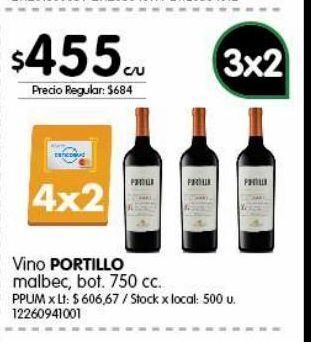 Jumbo Vino portillo oferta
