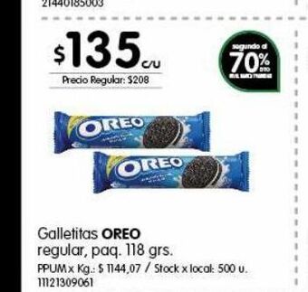 Jumbo Galletitas oreo oferta