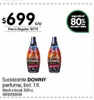 Jumbo Suavizante downy oferta