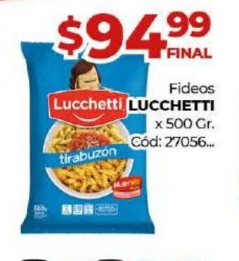 Diarco Lucchetti Fideos oferta