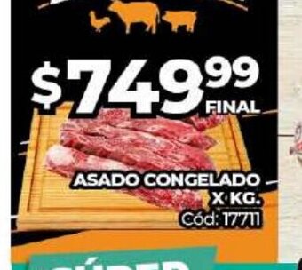 Diarco Asado Congelado oferta