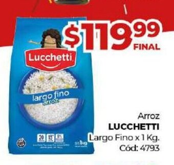 Diarco Lucchetti Arroz oferta