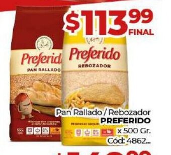 Diarco Preferido Pan Rallado/Rebozador oferta