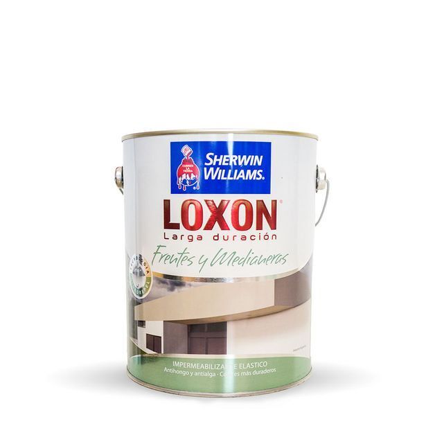 Sherwin williams impermeabilizante para frentes y medianeras loxon 4