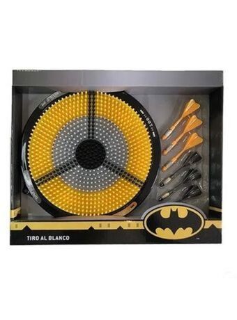 El Mundo del Juguete Playset dardos tiro al blanco batman base negra original oferta