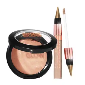 Avon Set 2 glow - iluminador + sombra oferta