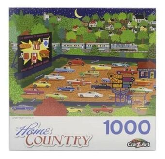 Kinderland Puzzle 1000 pzs home country noche de autocine 419604 e. f oferta