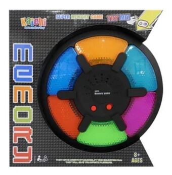 Juego de memoria c/luz y sonido 6 colores 1700225 e. n