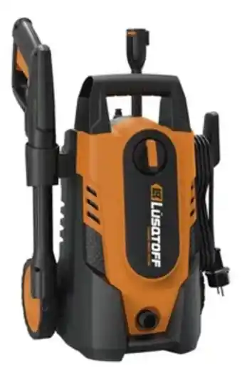 Pinturerias MM Hidrolavadora lüsqtoff hl-120 negra y naranja con 105bar de presión máxima 220v oferta