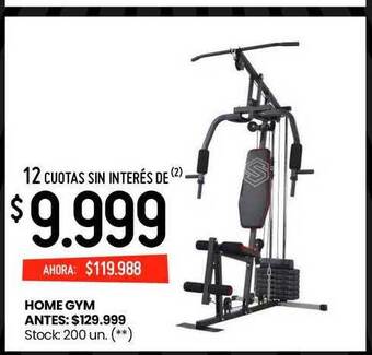 Changomas Home gym oferta