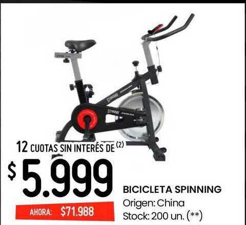 Changomas Bicicleta spinning oferta