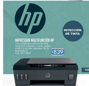 Cuotas del Sur Impresora multifunción hp oferta