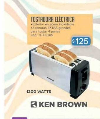 Tostadora eléctrica ken brown