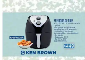 Cuotas del Sur Freidora de aire ken brown oferta