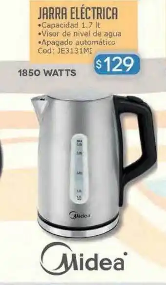 Cuotas del Sur Jarra eléctrica midea oferta