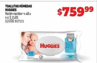 Makro Toallitas húmedas huggies oferta