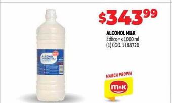 Makro Alcohol m&k oferta
