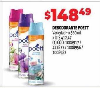 Makro Desodorante poett oferta
