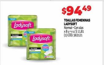 Makro Toallas femeninas ladysoft oferta