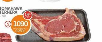 Alvear Tomahawk ternera oferta