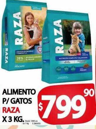 Supermercados Mariano Max Alimento p gatos raza oferta