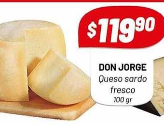 Almacor Don jorge queso sardo fresco oferta