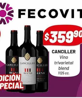 Almacor Canciller vino trivarietal blend oferta