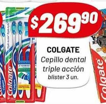 Almacor Colgate cepillo dental triple acción oferta